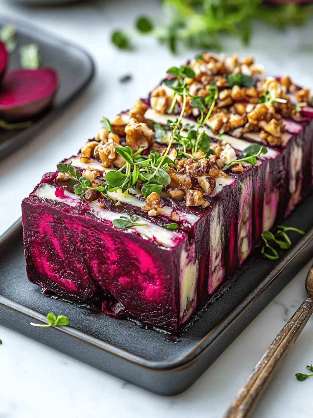 Vibrant Beetroot and Goat's Cheese Terrine for Effortless Entertaining 2 Beetroot and Goat s Cheese Terrine