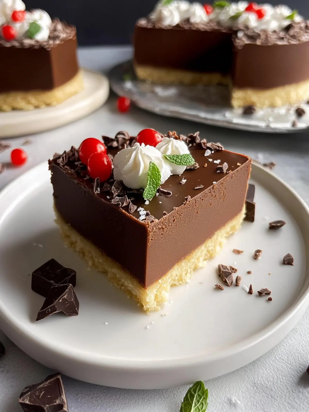 Mint Chocolate Tart