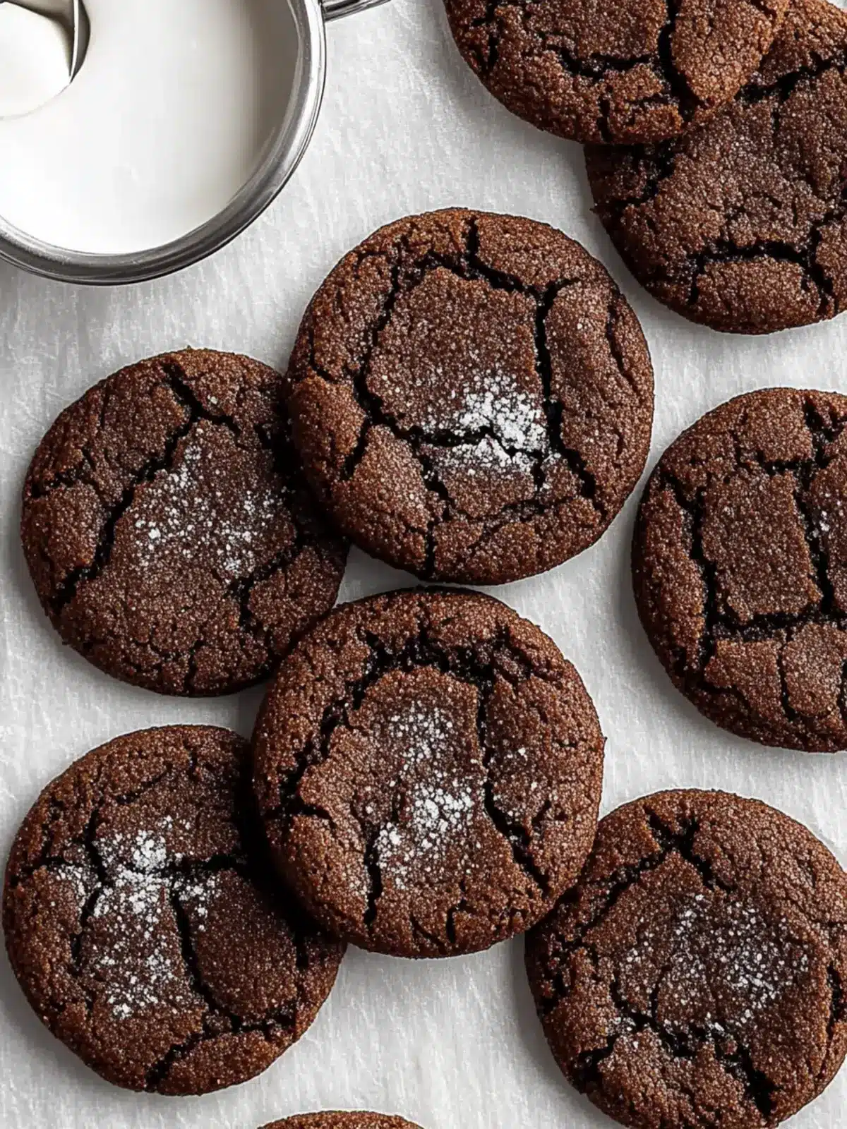 Chewy Chocolate Gingerbread Cookies