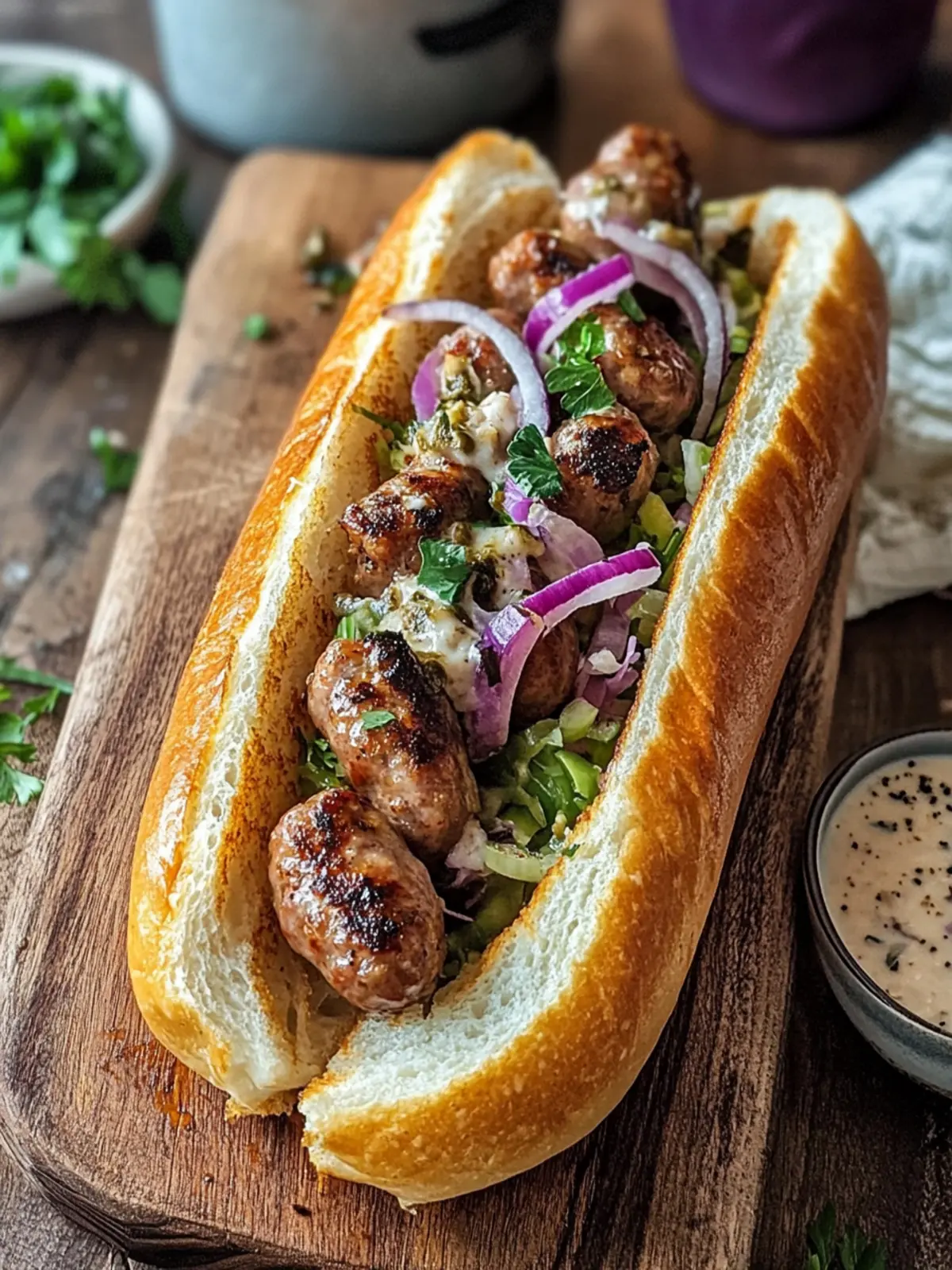 Mardi Gras Sausage Sandwiches: Taste the Party at Home 4 Mardi Gras Sausage Sandwiches