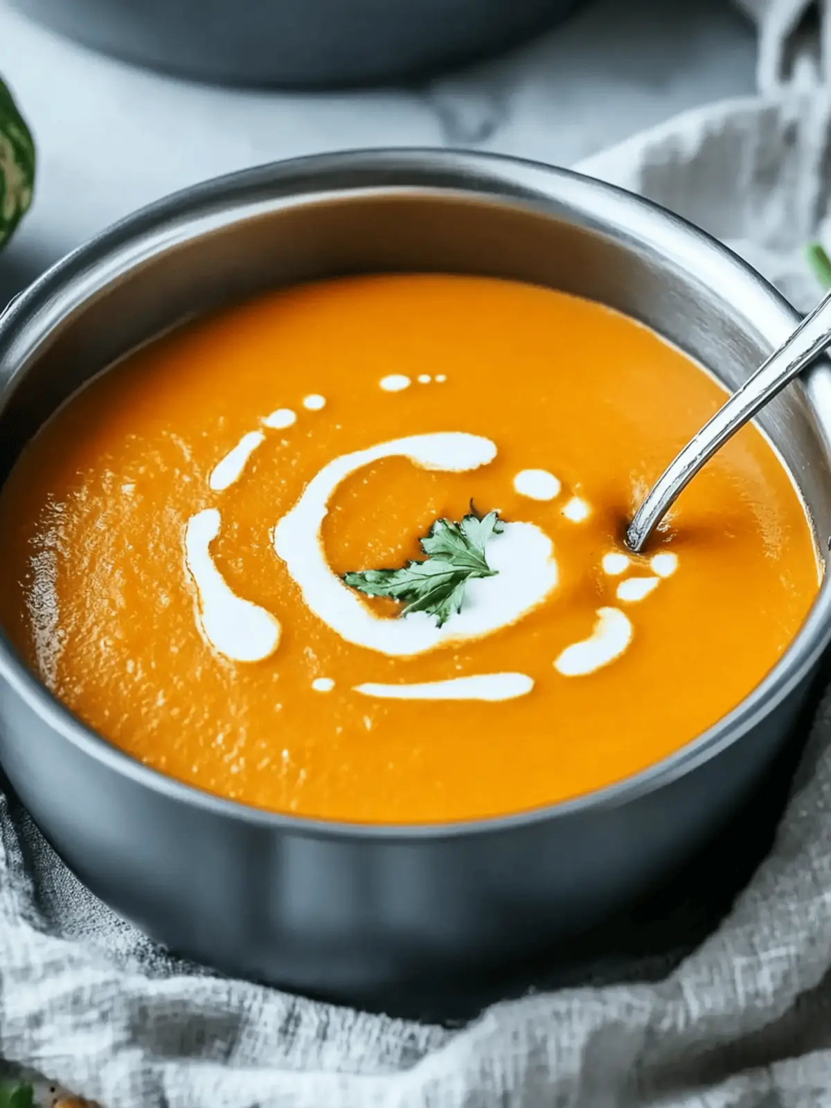 Creamy Pumpkin Soup