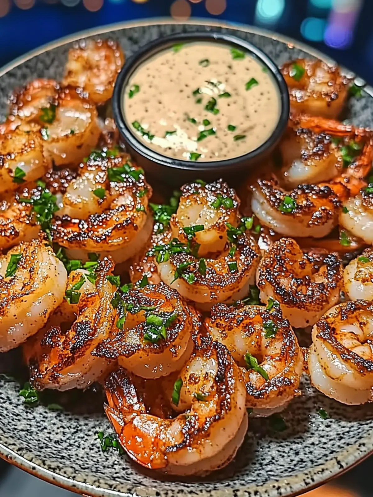 Crispy Honey Butter Shrimp with Tangy Lime Dip
