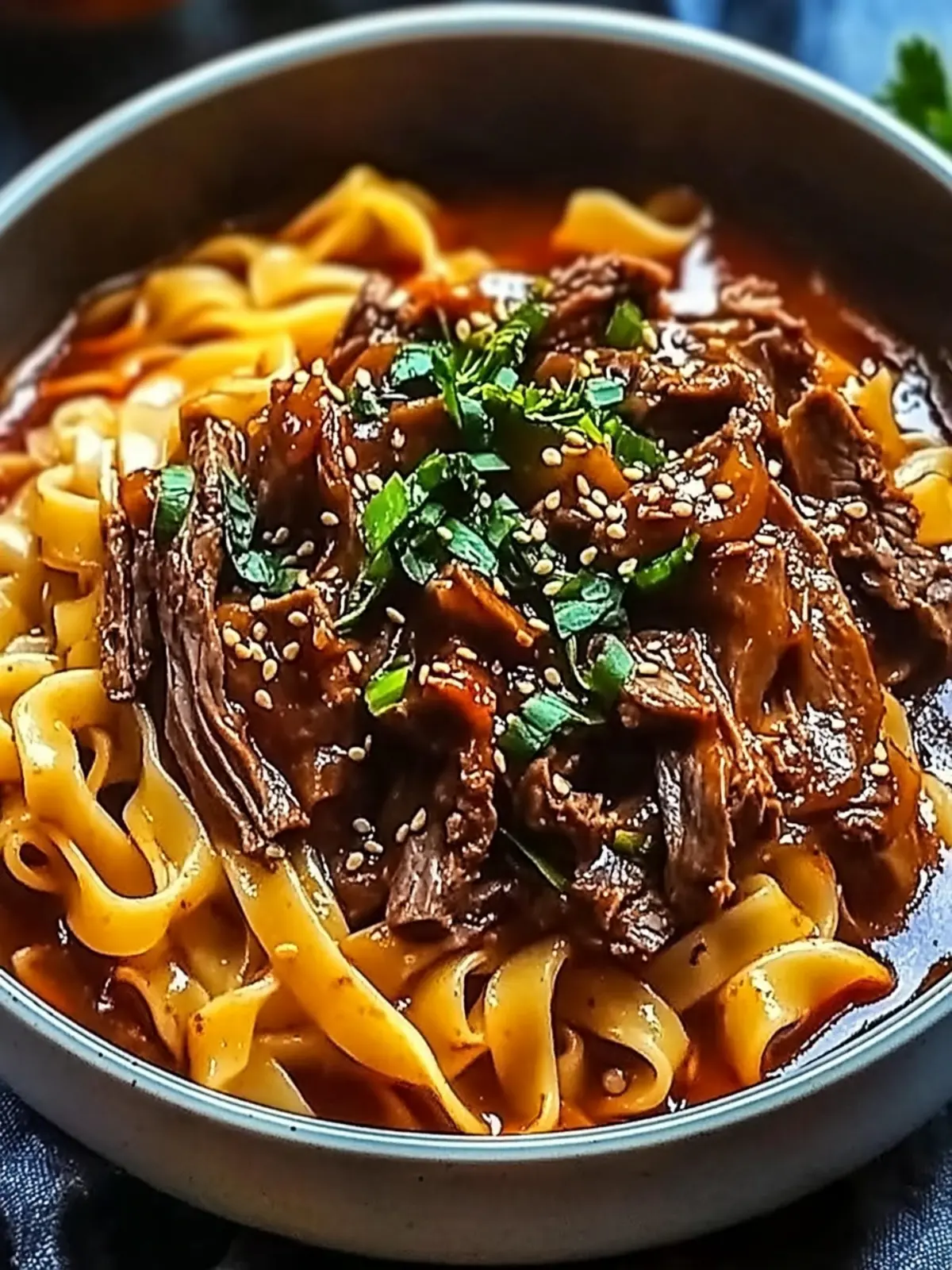 Savor Comfort with Easy Korean Beef Noodles in Your Slow Cooker 3 Korean Beef Noodles
