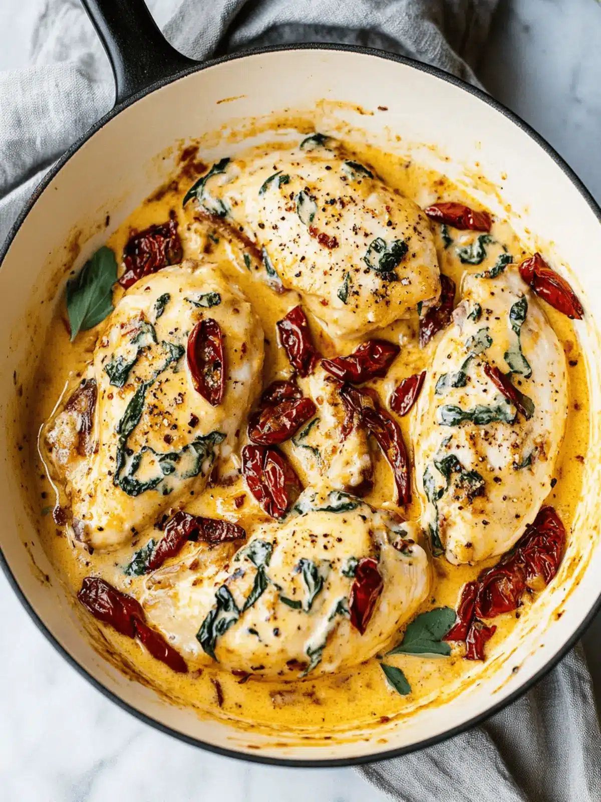 Creamy Tuscan Chicken: A Cozy Dinner Delight You ll Love 2 Creamy Tuscan Chicken