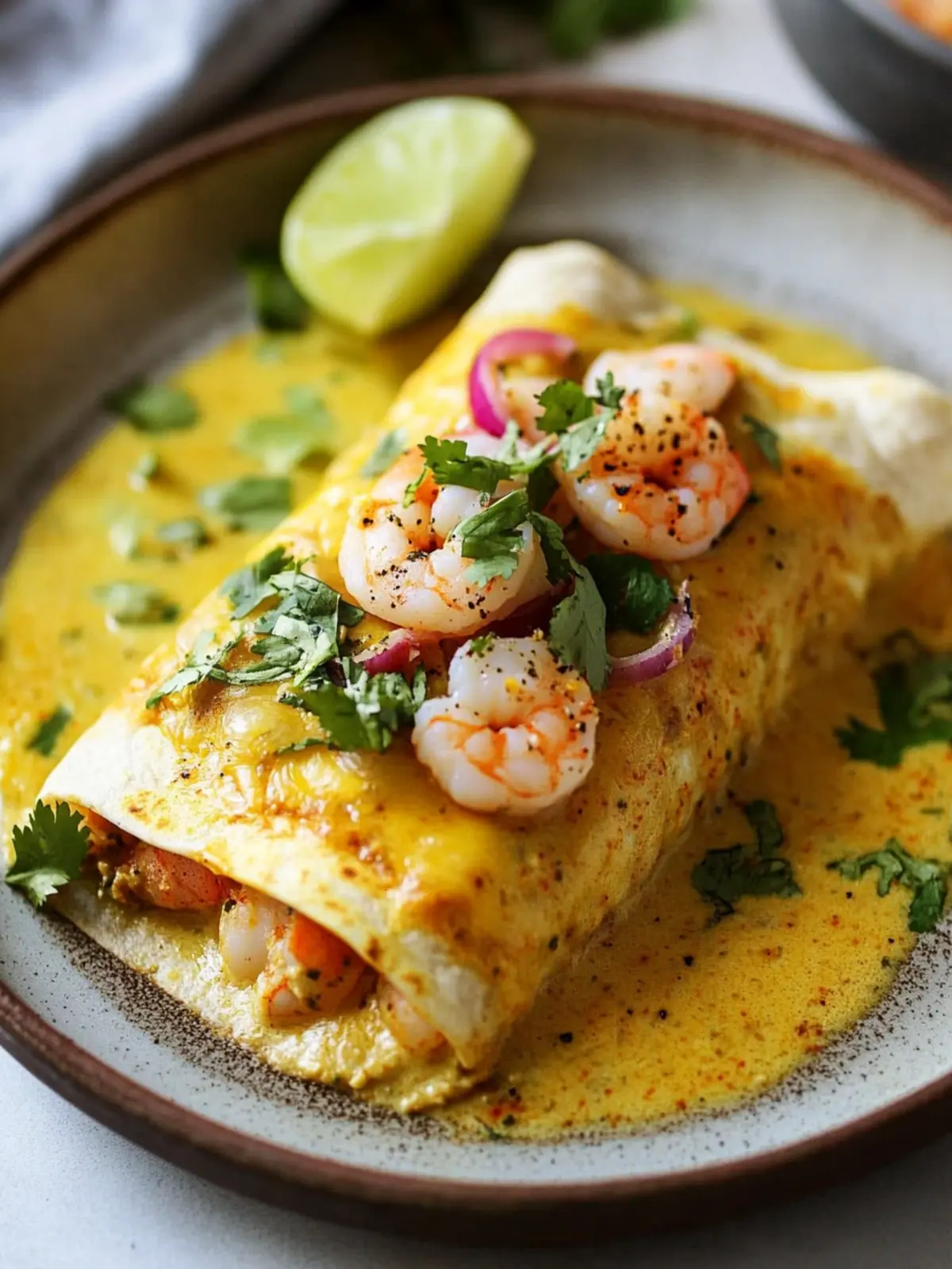 Delicious Shrimp Enchiladas Loaded with Flavor and Love 4 Shrimp Enchiladas