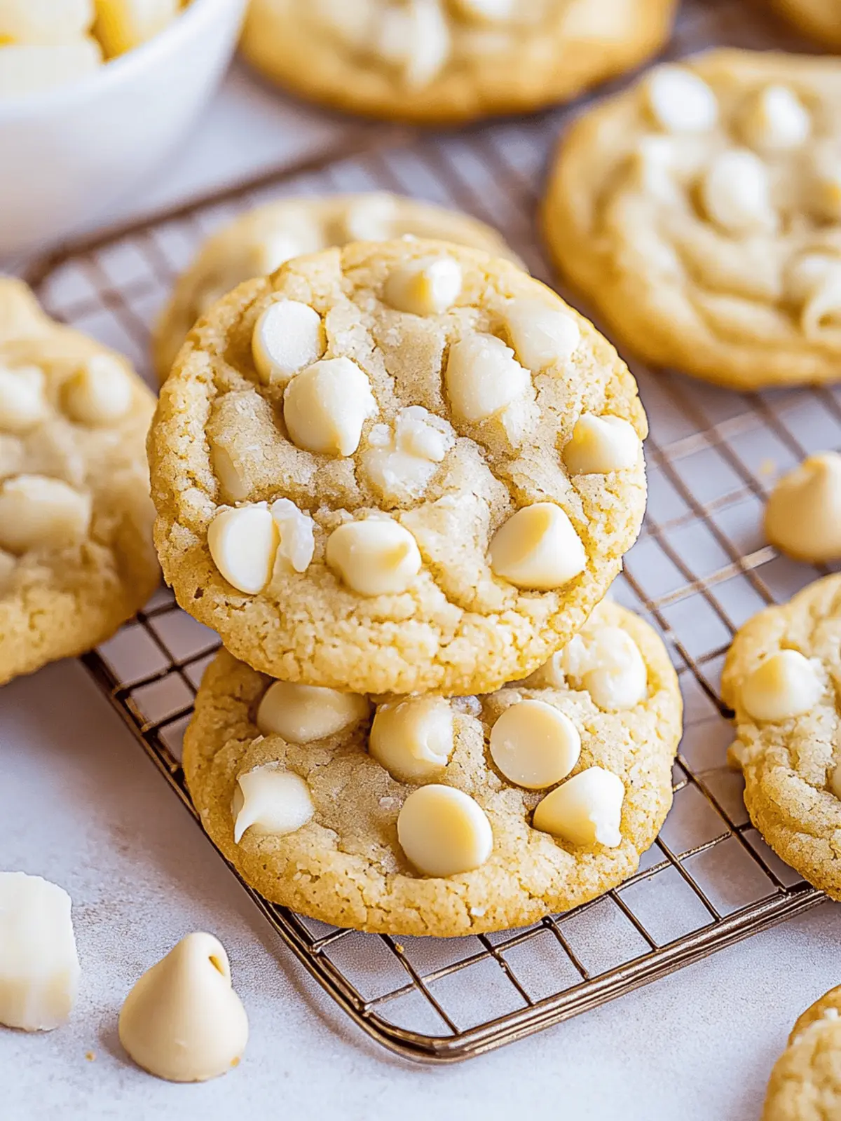 Ultimate Chewy White Chocolate Chip Cookies You ll Love 2 White Chocolate Chip Cookies
