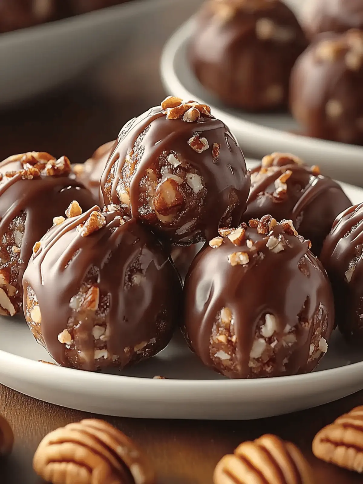 Irresistible Pecan Pie Balls You Can Make No-Bake Today 3 Pecan Pie Balls