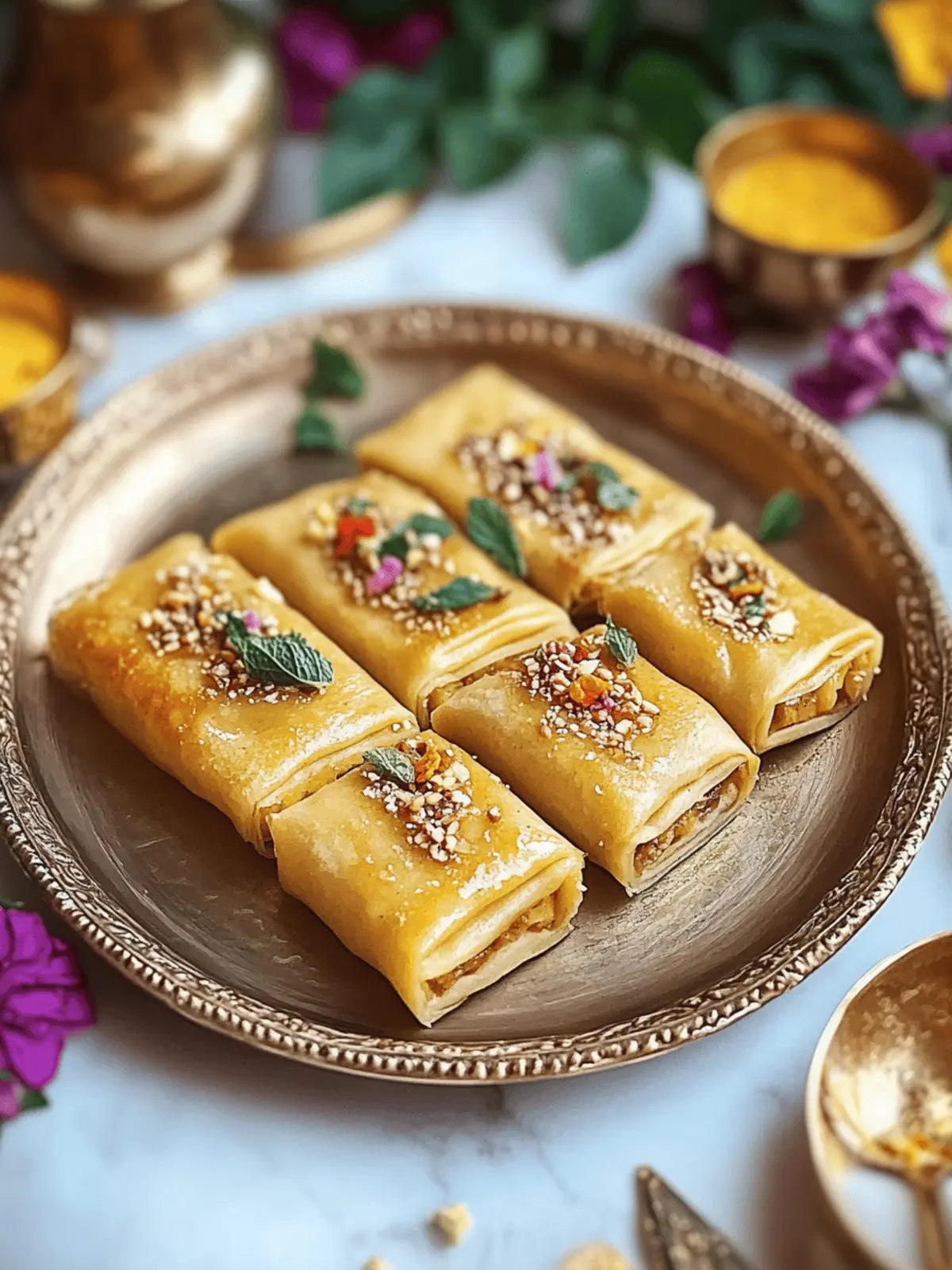 Baked Puran Poli Rolls