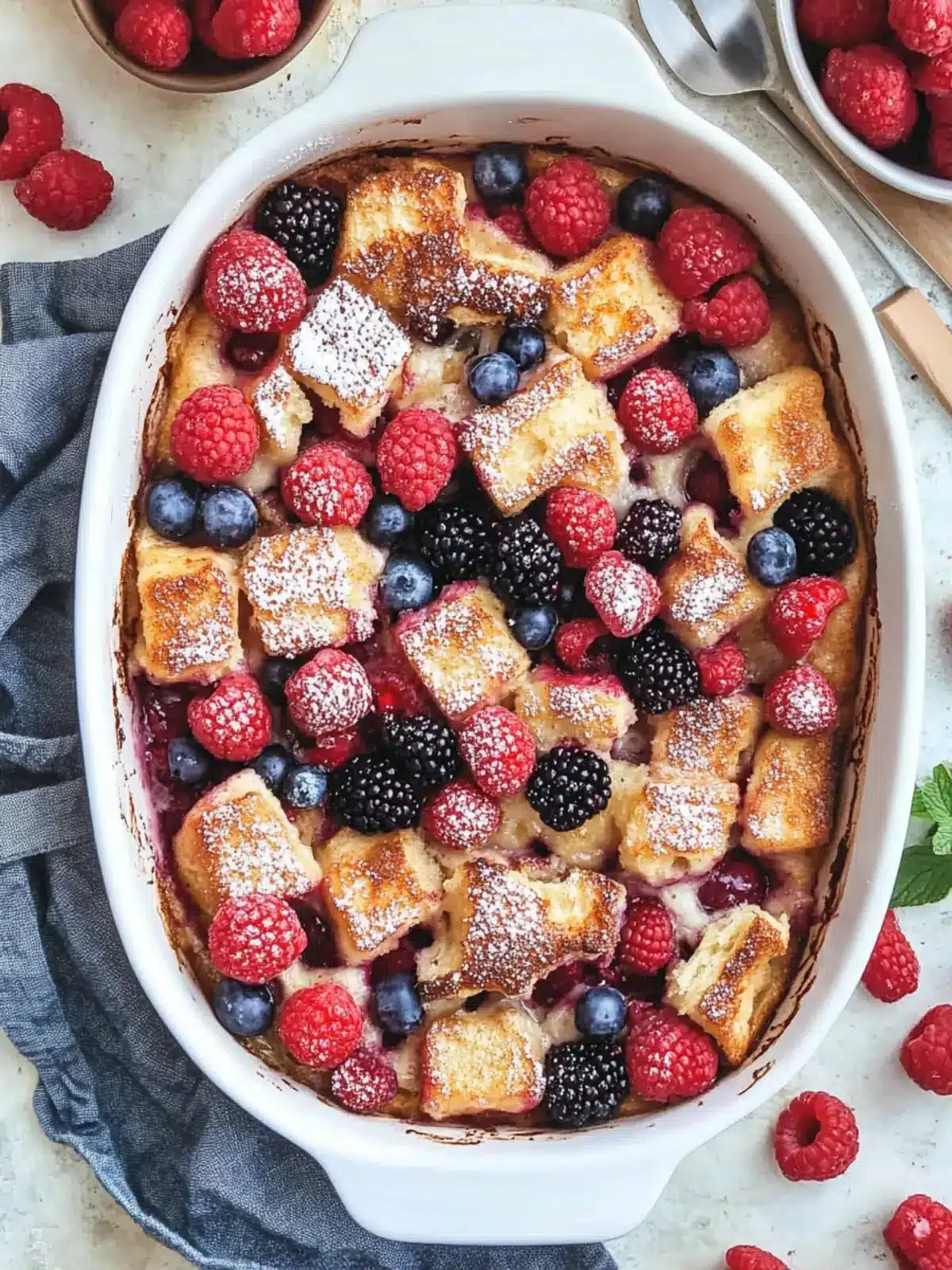 Berry French Toast Casserole