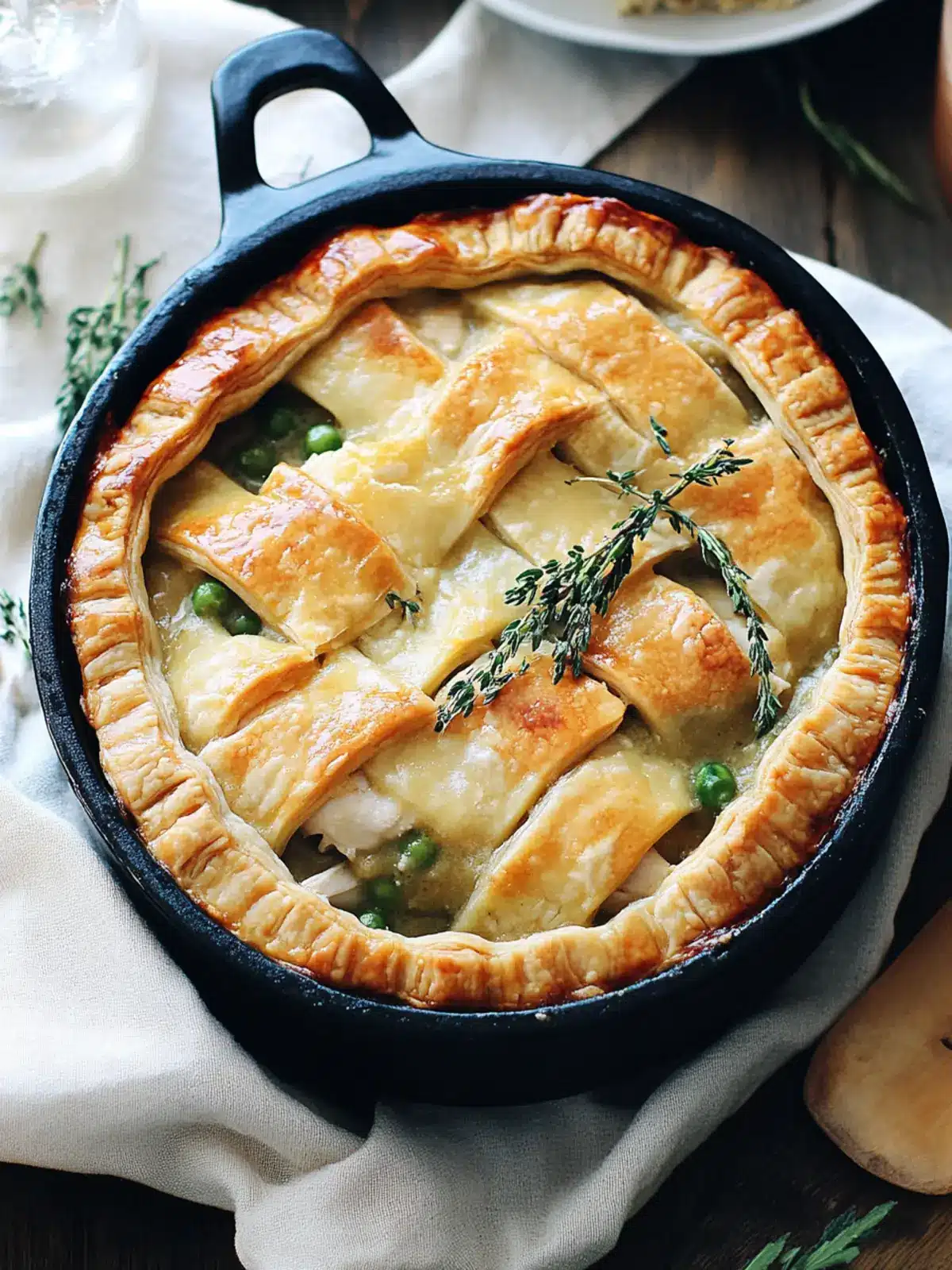 French-Inspired Chicken Pot Pie