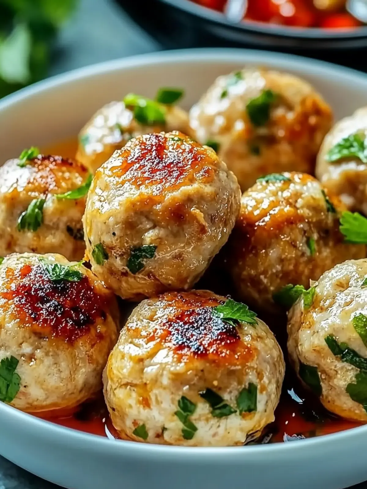 Savory Thai Baked Chicken Meatballs You ll Love to Make 3 Thai Baked Chicken Meatballs