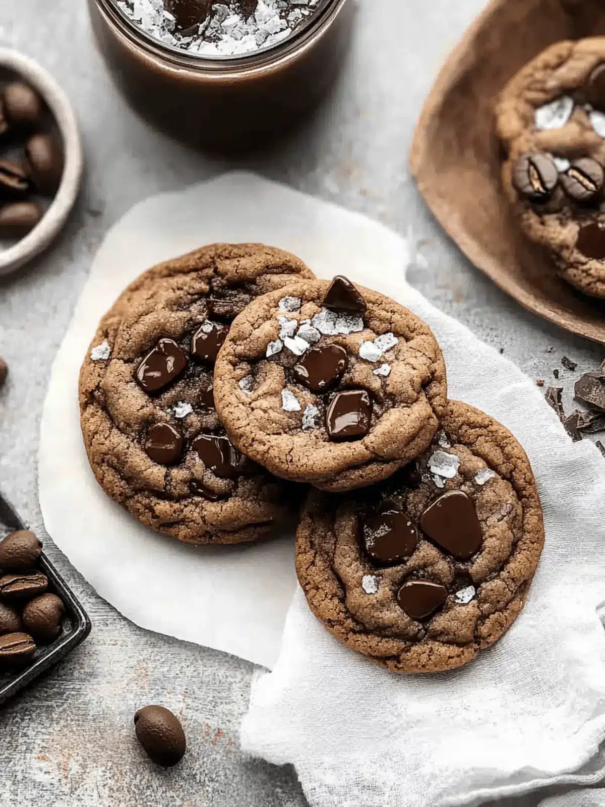 Melt in Your Mouth Chewy Chocolate Espresso Cookies 2 Chewy Chocolate Espresso Cookies