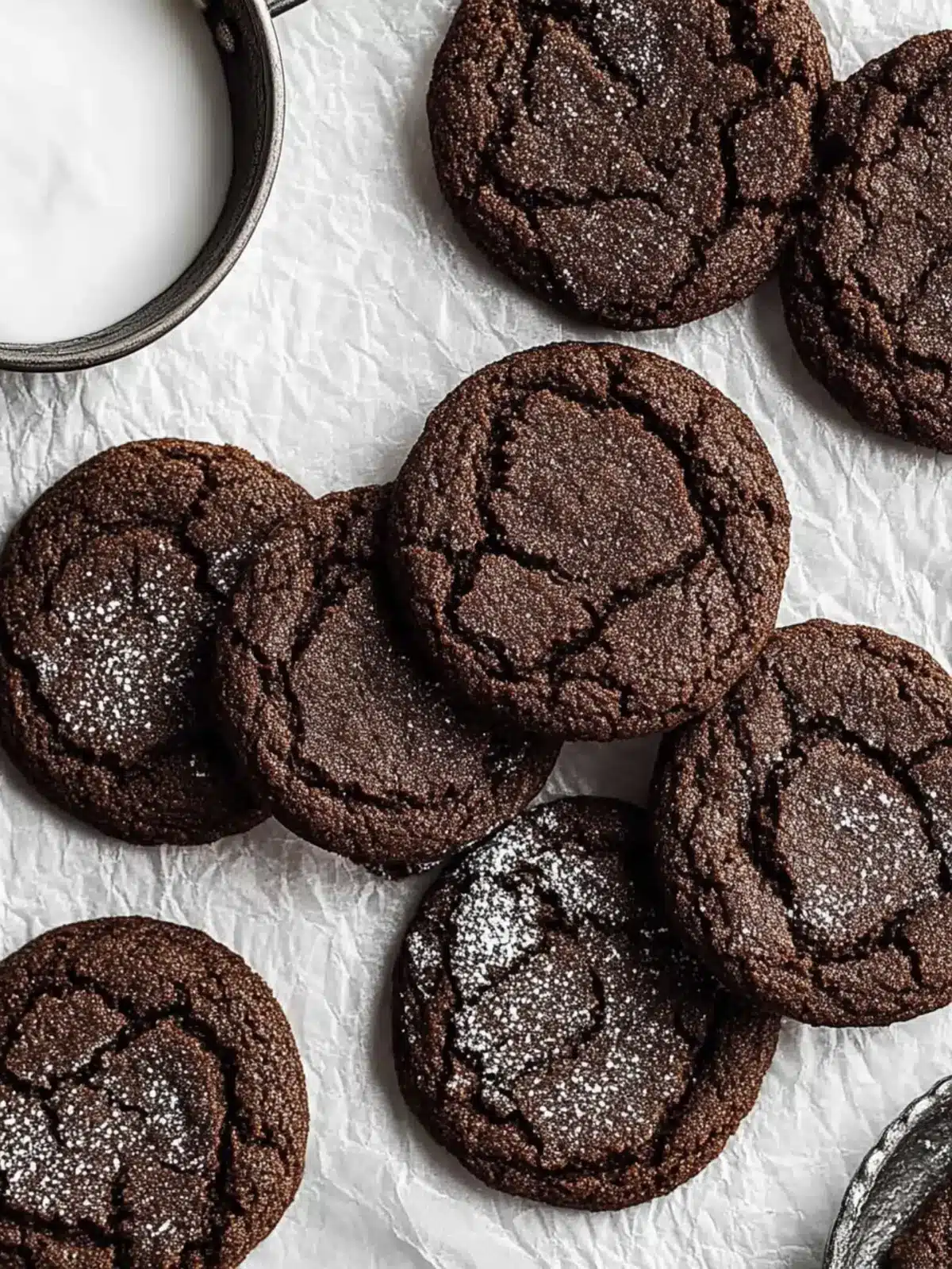 Chewy Chocolate Gingerbread Cookies