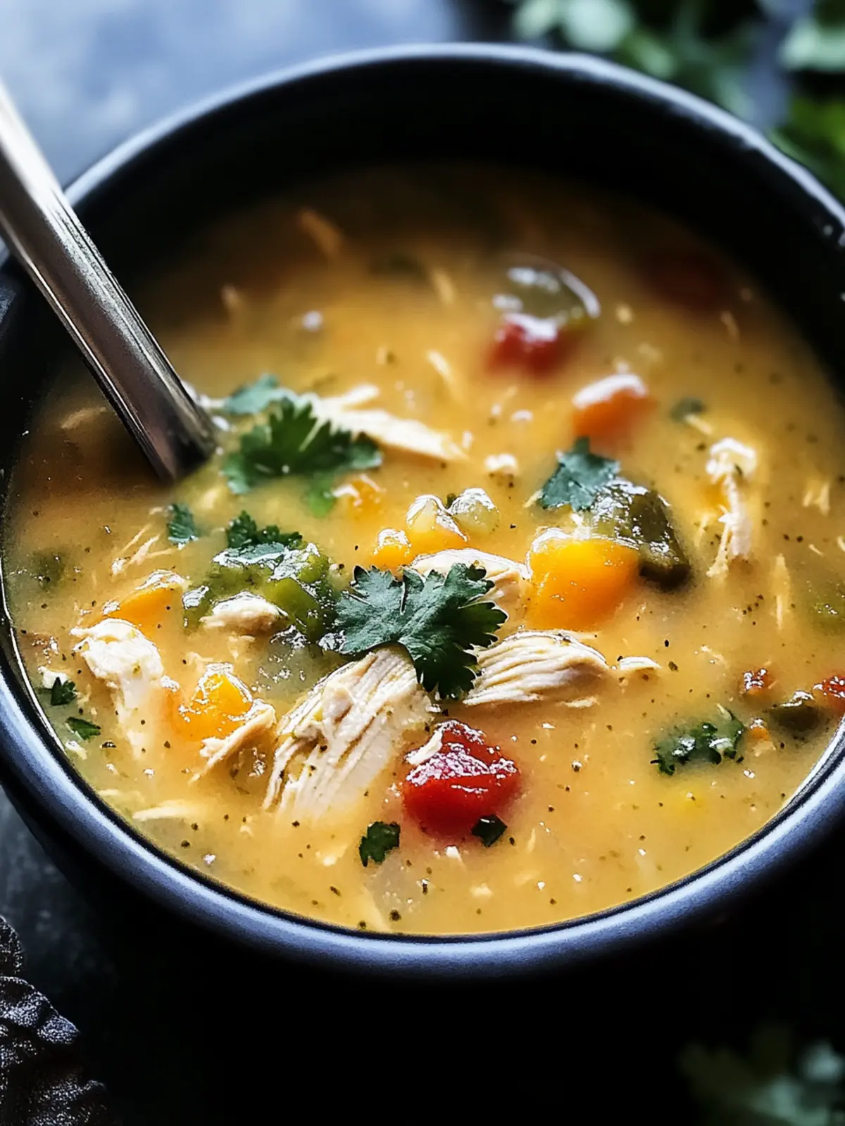 Santa Fe Green Chile Chicken Soup That Warms the Soul 2 Santa Fe Green Chile Chicken Soup