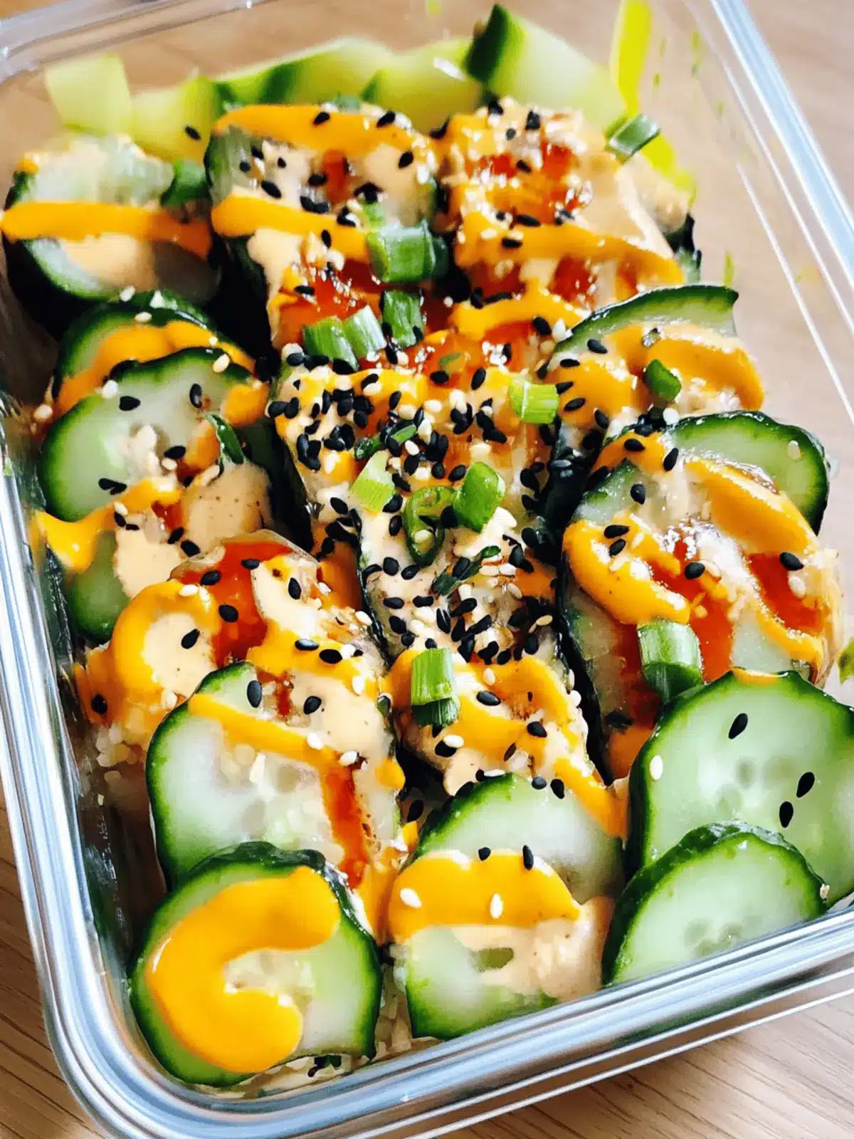 Refresh Your Plate with California Roll Cucumber Salad Delight 3 California Roll Cucumber Salad