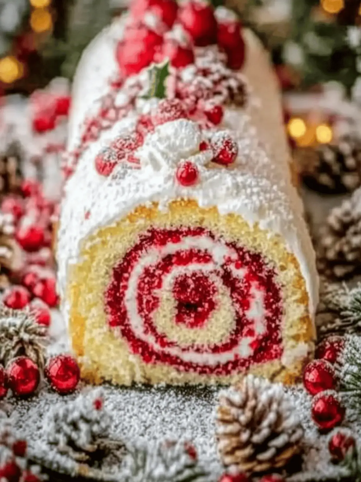 Christmas Roll Cake