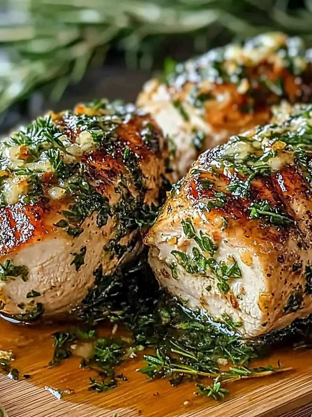 Savory Garlic Butter Turkey Tenderloin