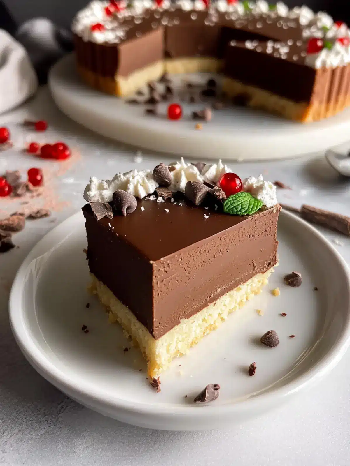 Mint Chocolate Tart