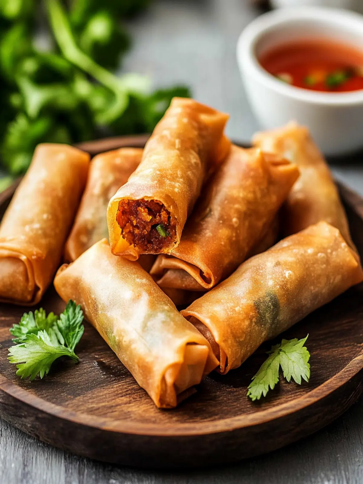 Crispy Air Fryer Spring Rolls That Rival Takeout Delight 3 Crispy Air Fryer Spring Rolls