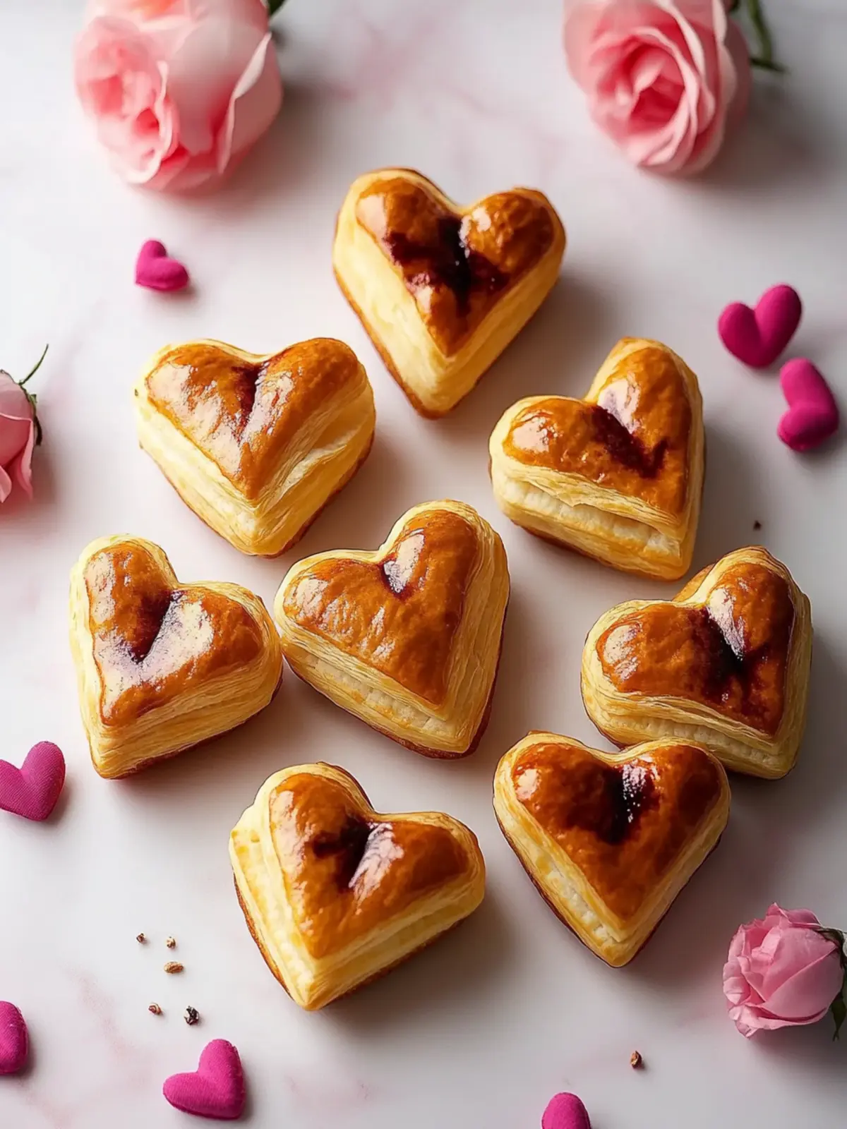 Puff Pastry Hearts
