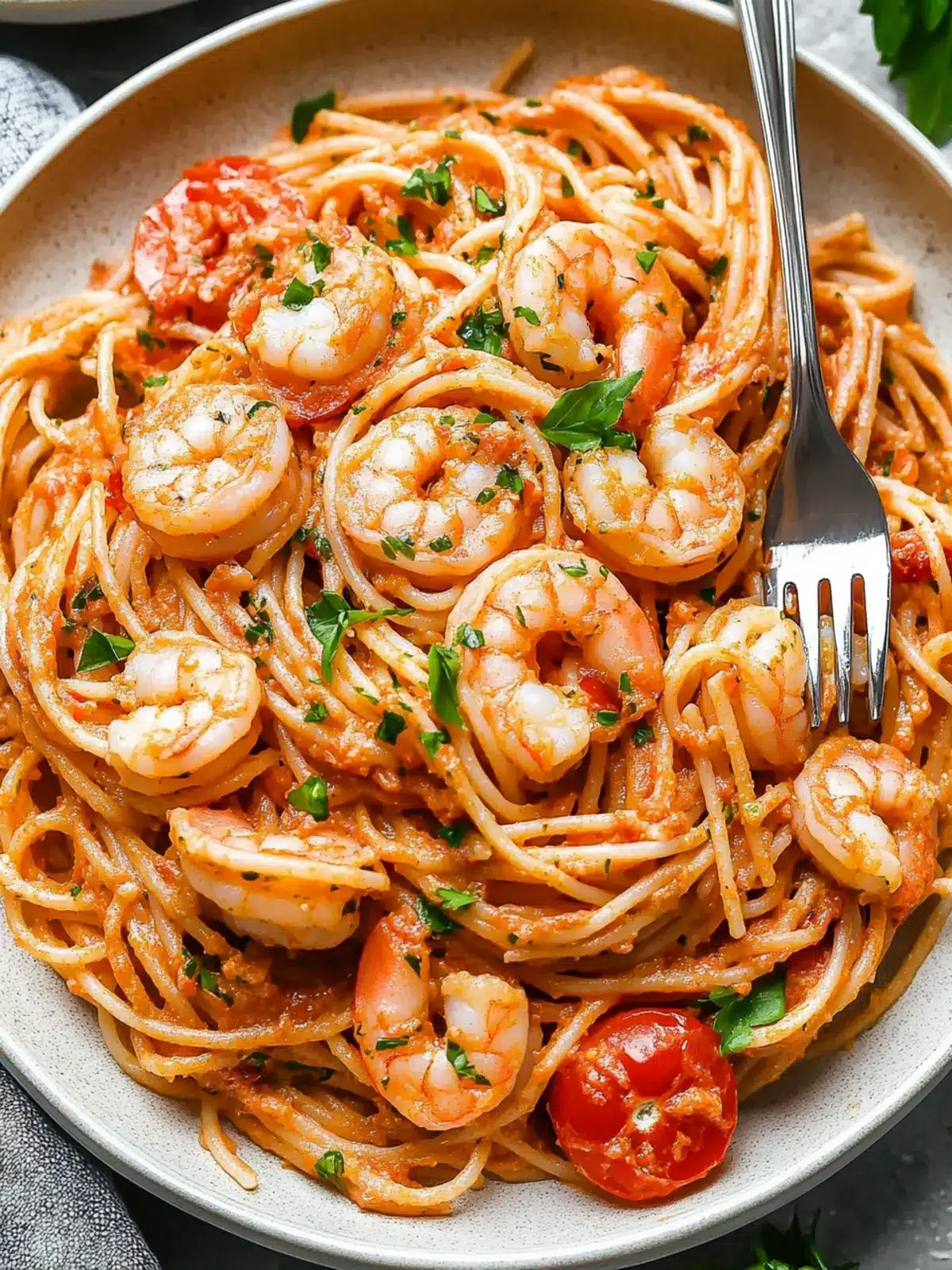 Savor Quick Burst Cherry Tomato and Shrimp Pasta Tonight 2 Burst Cherry Tomato and Shrimp Pasta