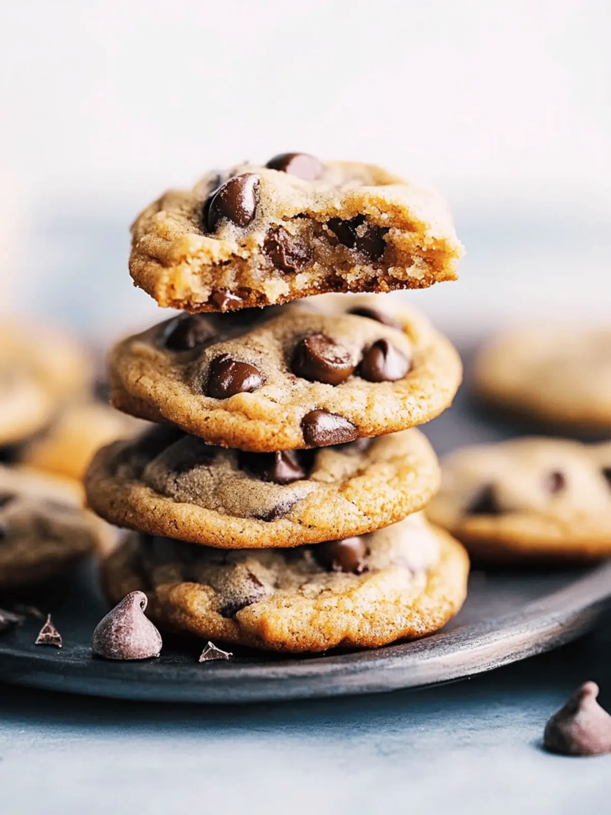 Ultra-Soft Chocolate Chip Pudding Cookies You ll Crave 3 Chocolate Chip Pudding Cookies