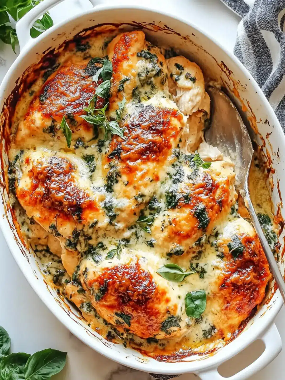 Baked Tuscan Chicken Casserole: Comfort in Every Bite 3 Baked Tuscan Chicken Casserole