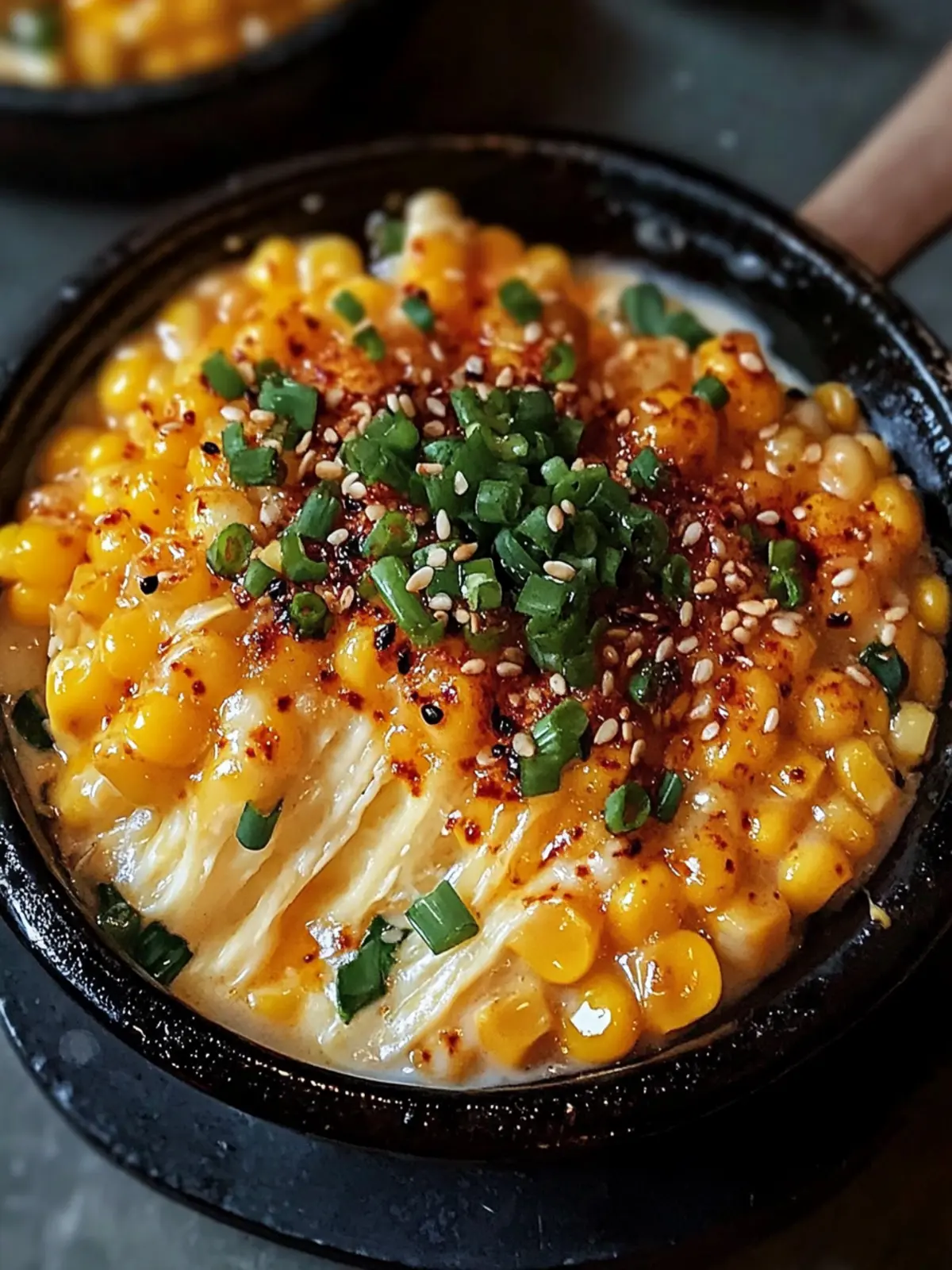 Korean Corn Cheese Dish