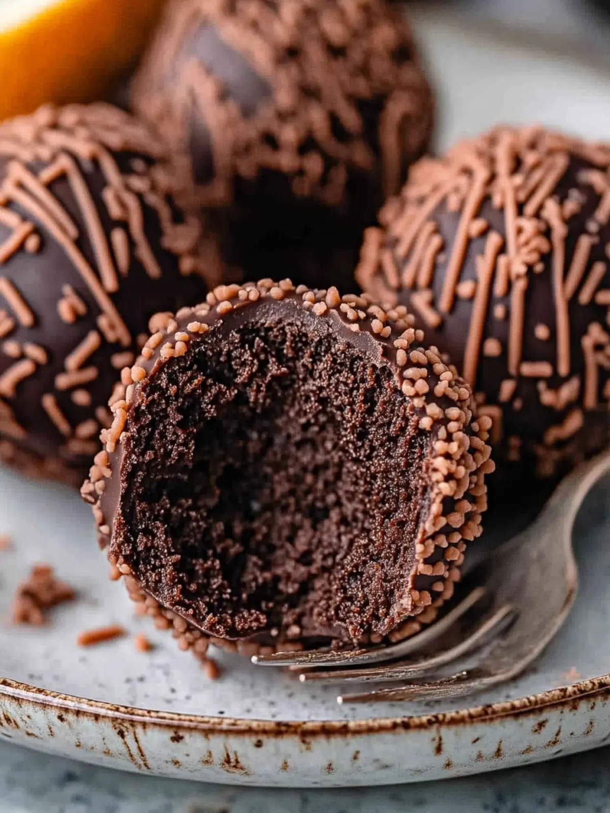 Irresistibly Juicy Orange Chocolate Christmas Truffles Recipe 2 Juicy Orange Chocolate Christmas Truffles