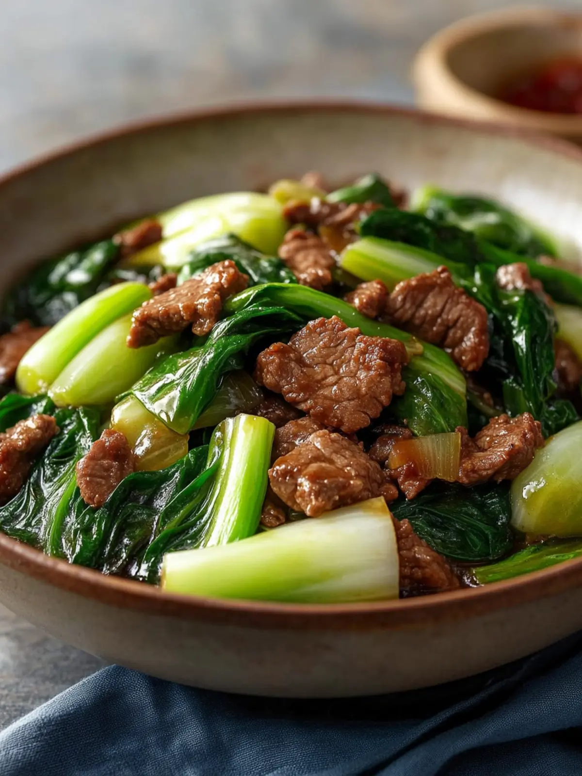Beef and Bok Choy Stir-Fry: Quick, Flavorful Dinner Delight 4 Beef and Bok Choy Stir-Fry