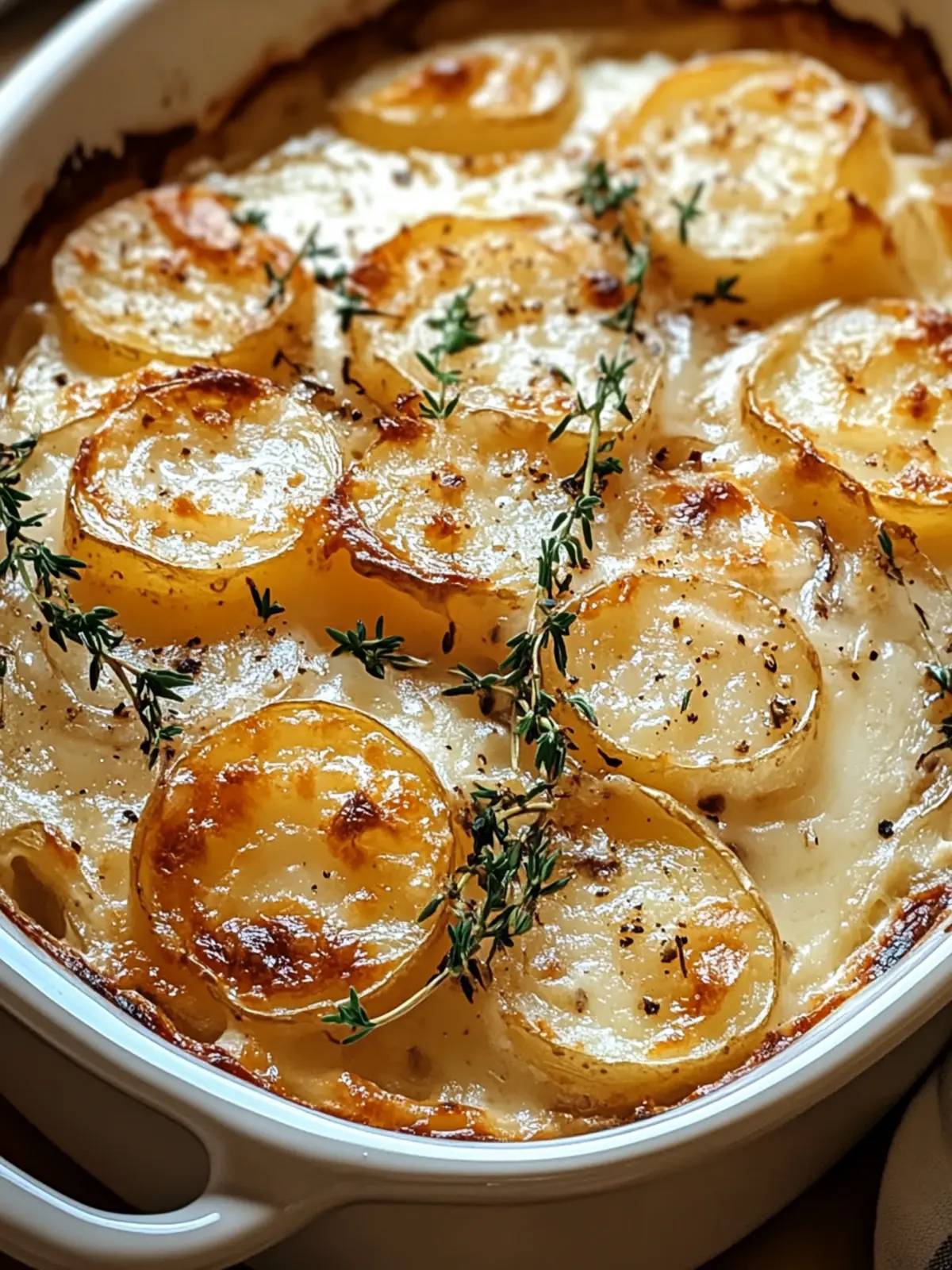 French Onion Potato Bake