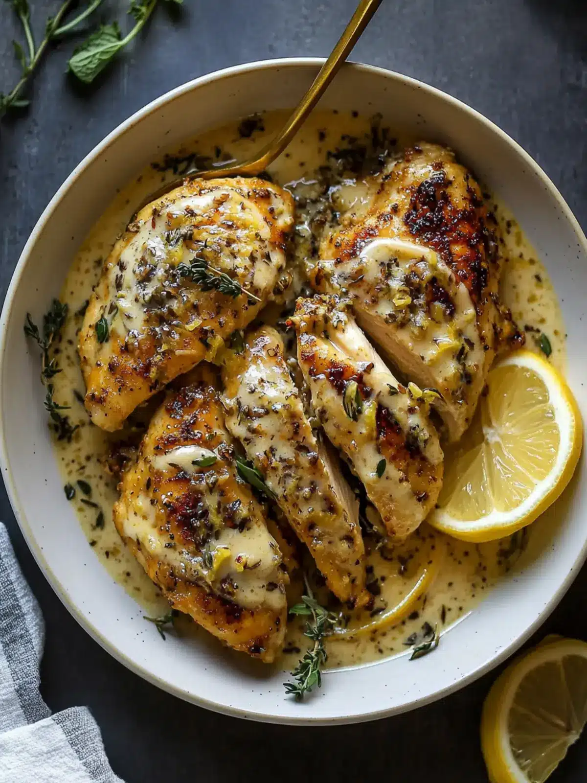 Creamy Lemon Parmesan Chicken That Will Brighten Your Dinner 4 Creamy Lemon Parmesan Chicken