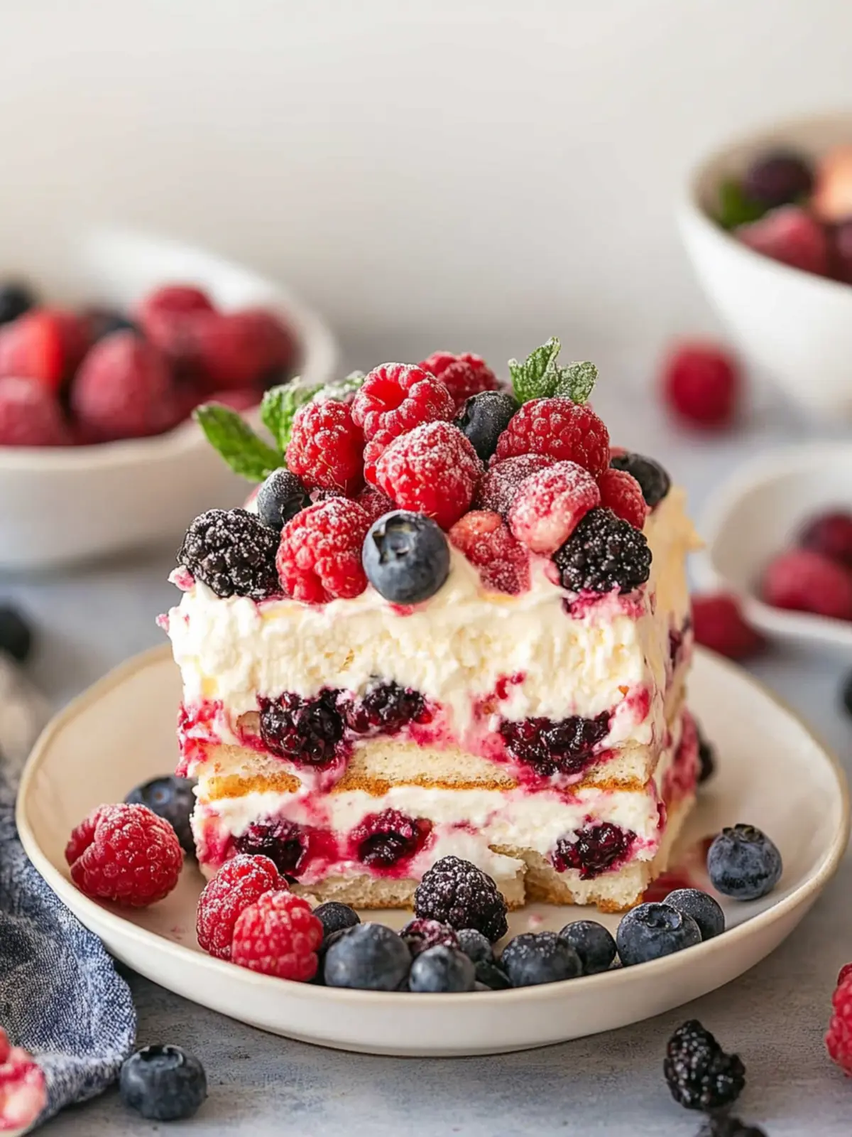 Decadent Berry Tiramisu: A Twist on a Classic Dessert 3 Berry Tiramisu
