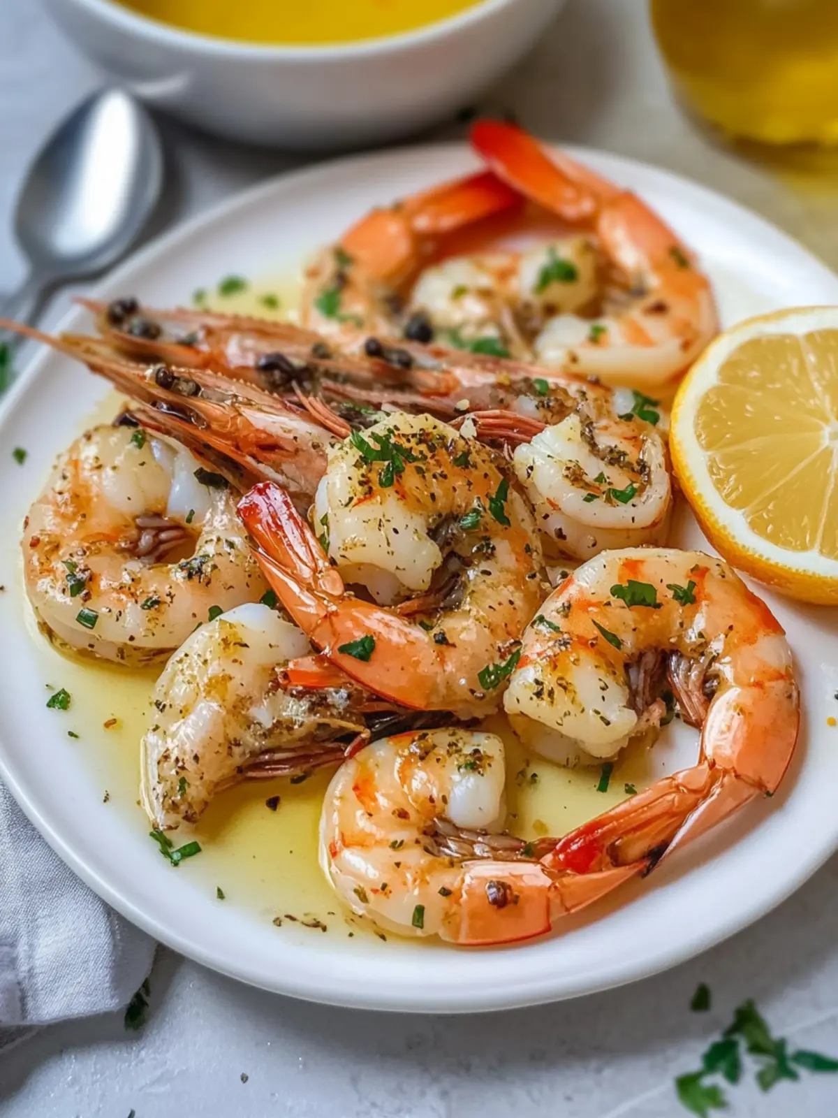 Garlic Butter Tiger Shrimp