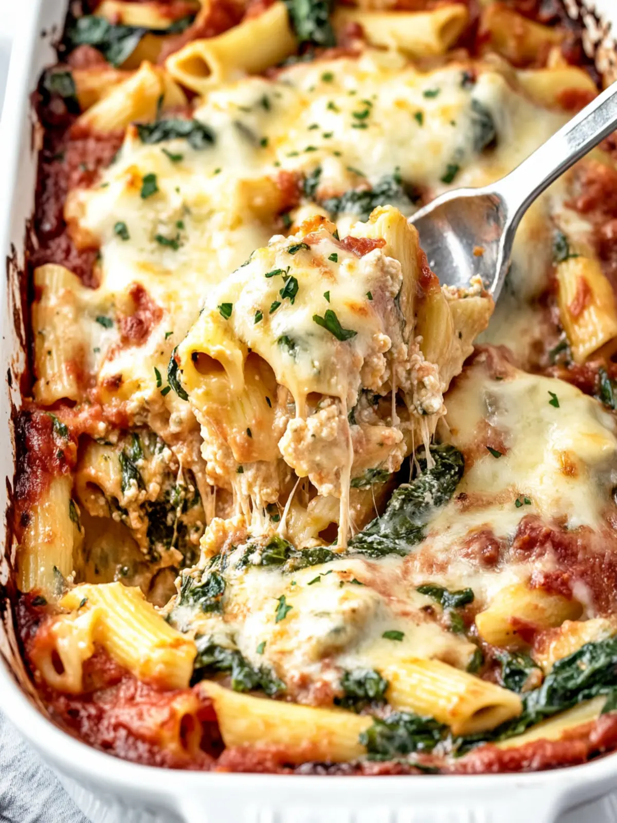 Creamy Spinach and Ricotta Pasta Bake for Cozy Nights 2 Spinach and Ricotta Pasta Bake