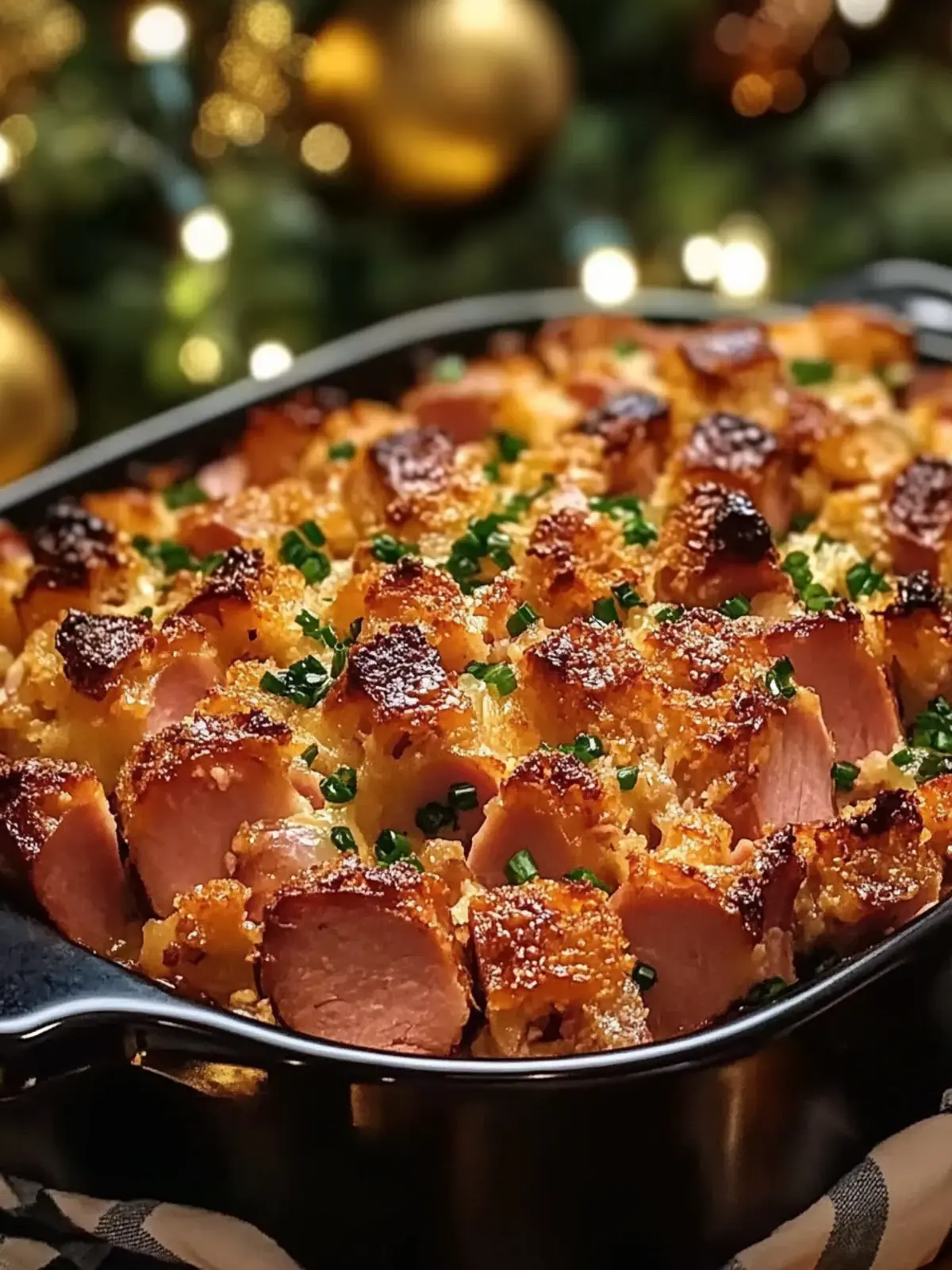 Warm Christmas Ham Casserole: Cozy Comfort for Family Gatherings 3 Warm Christmas Ham Casserole