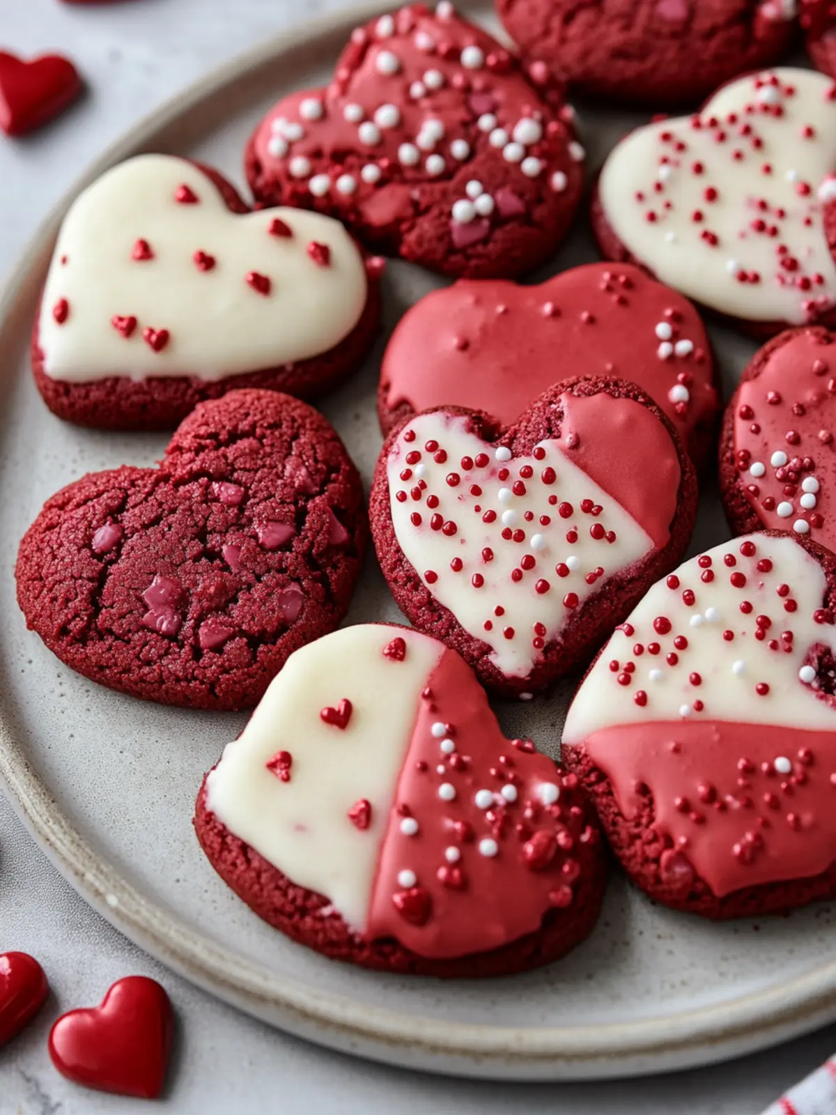 Irresistible Valentine's Day Red Velvet Cookies Recipe 3 Valentines Day Red Velvet Cookies