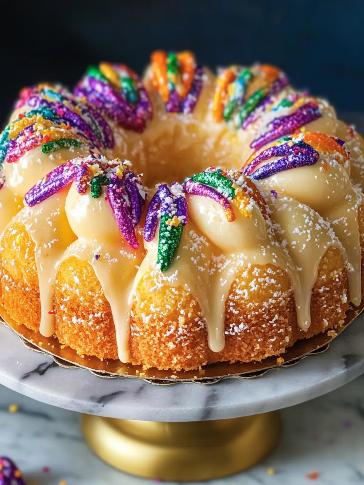 Irresistible Hurricane King Cake to Celebrate Mardi Gras 4 Hurricane King Cake