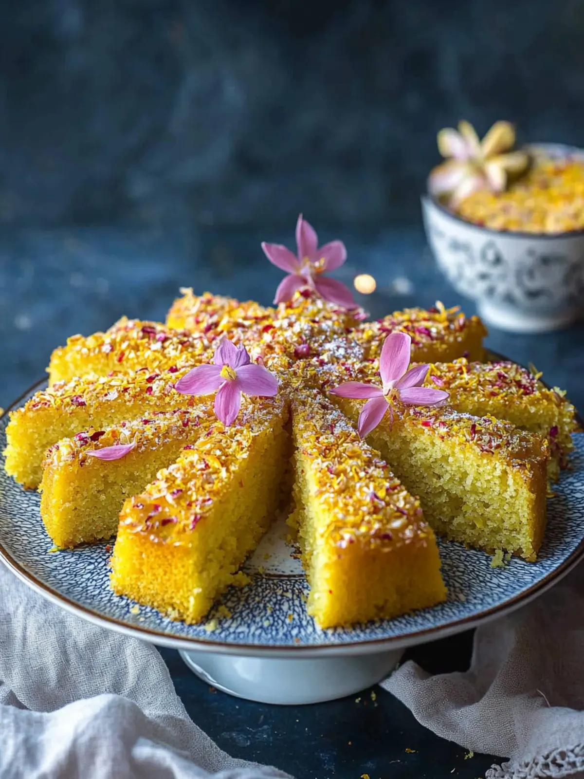 Heavenly Persian Saffron Cake You Can Bake at Home 3 Persian Saffron Cake