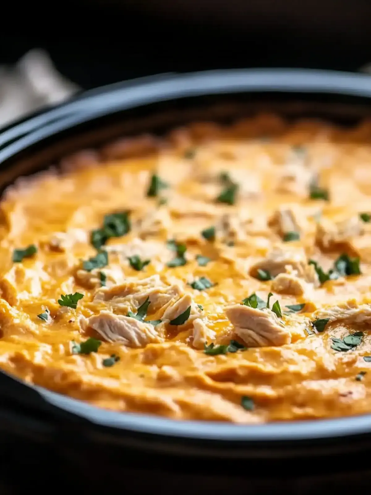 Savory Buffalo Chicken Dip in a Crock Pot for Easy Entertaining 2 Buffalo Chicken Dip in a Crock Pot