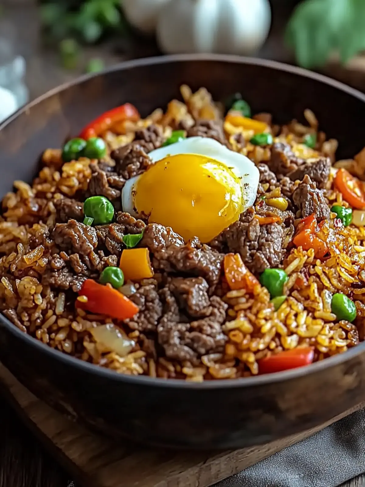 Beef Nasi Goreng: Quick & Delicious Indonesian Twist at Home 2 Beef Nasi Goreng