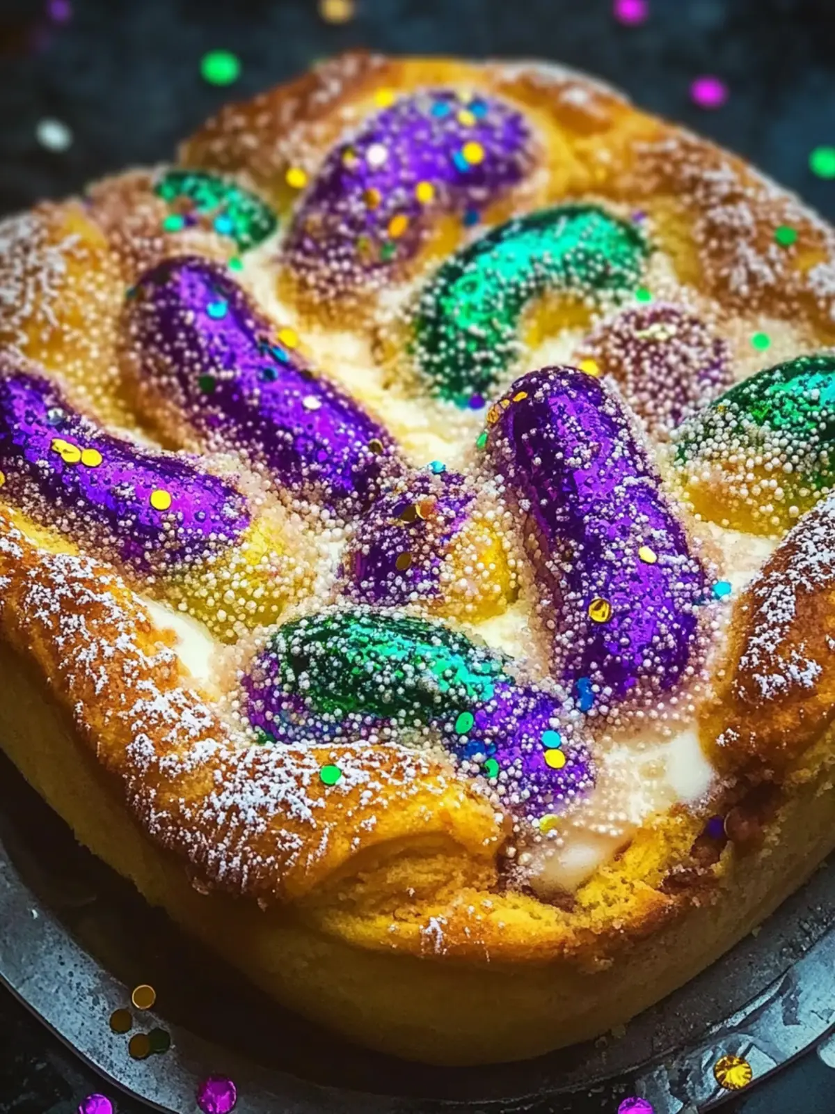 King Cake Bubble Up