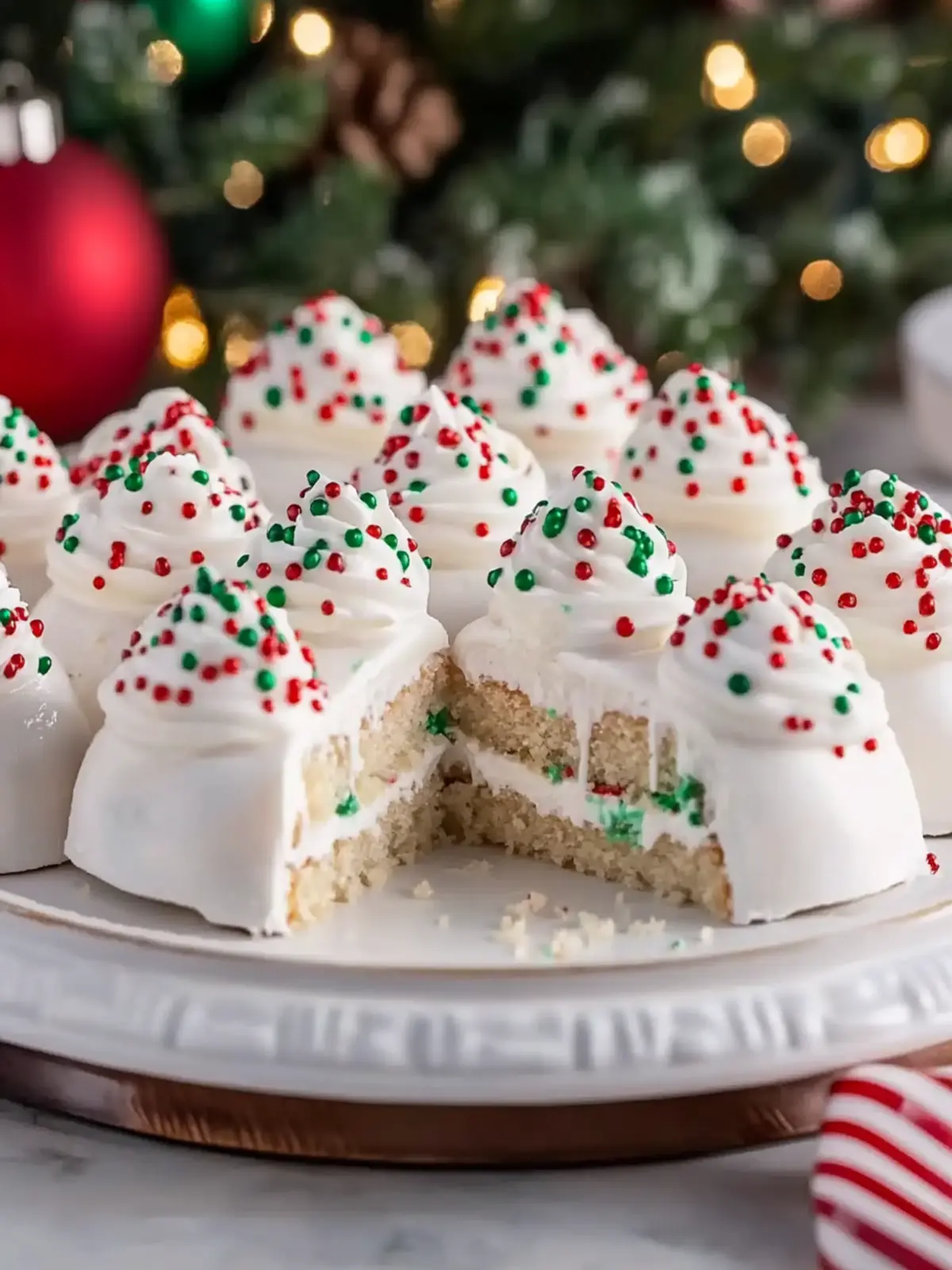 Little Debbie Christmas Tree Cake Truffles Easy No-Bake Delight 4 Little Debbie Christmas Tree Cake