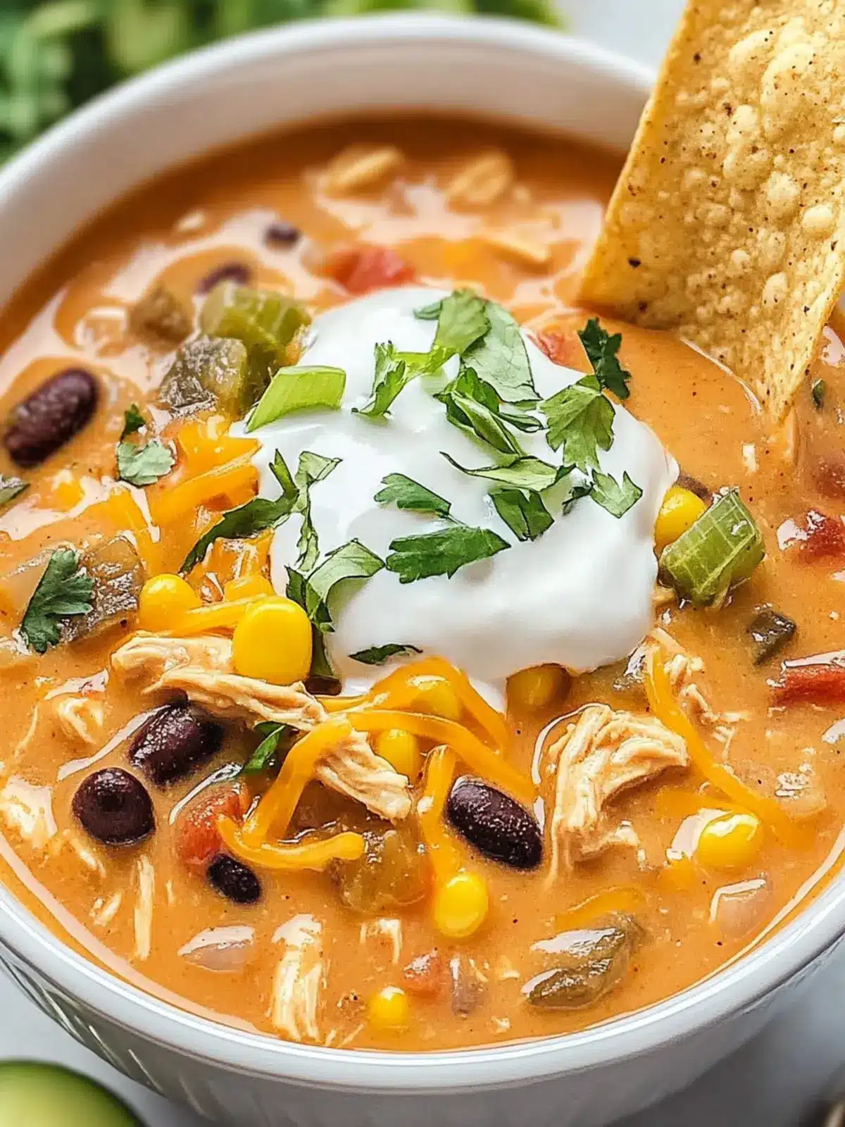 Irresistible Chicken Enchilada Soup in 30 Minutes Flat 4 Chicken Enchilada Soup