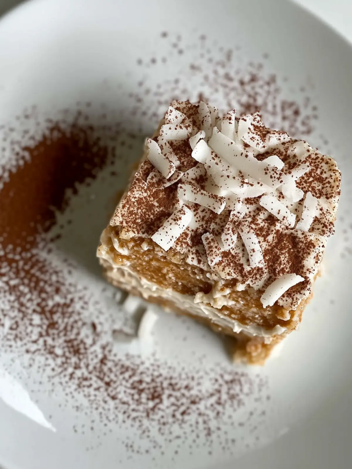 Coconut Rum (Coquito) Tiramisu
