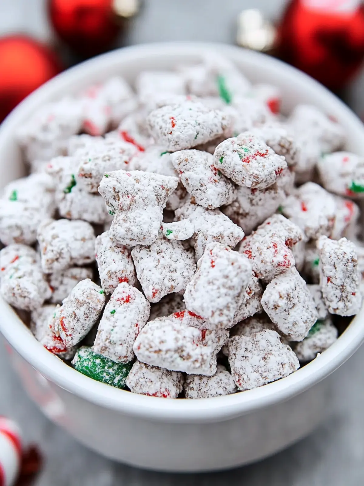 Sweet & Crunchy Christmas Puppy Chow You'll Crave This Season 4 Christmas Puppy Chow