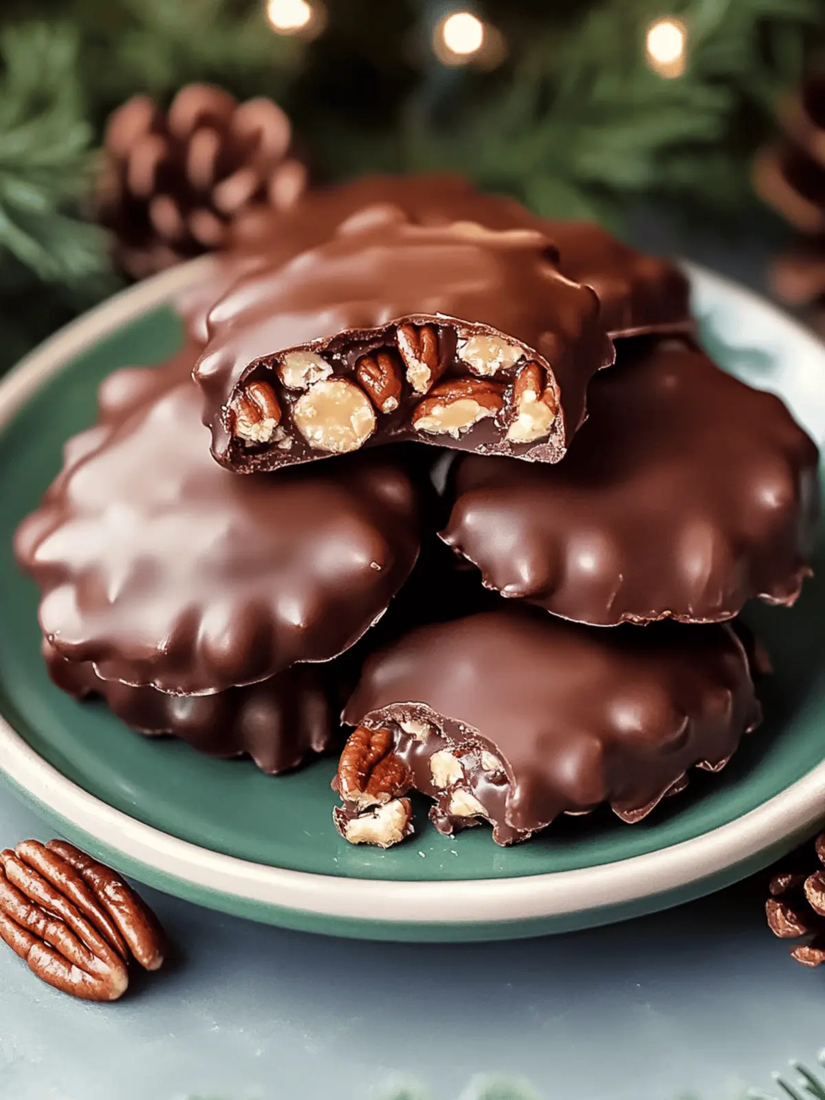 Christmas Pecan Turtles