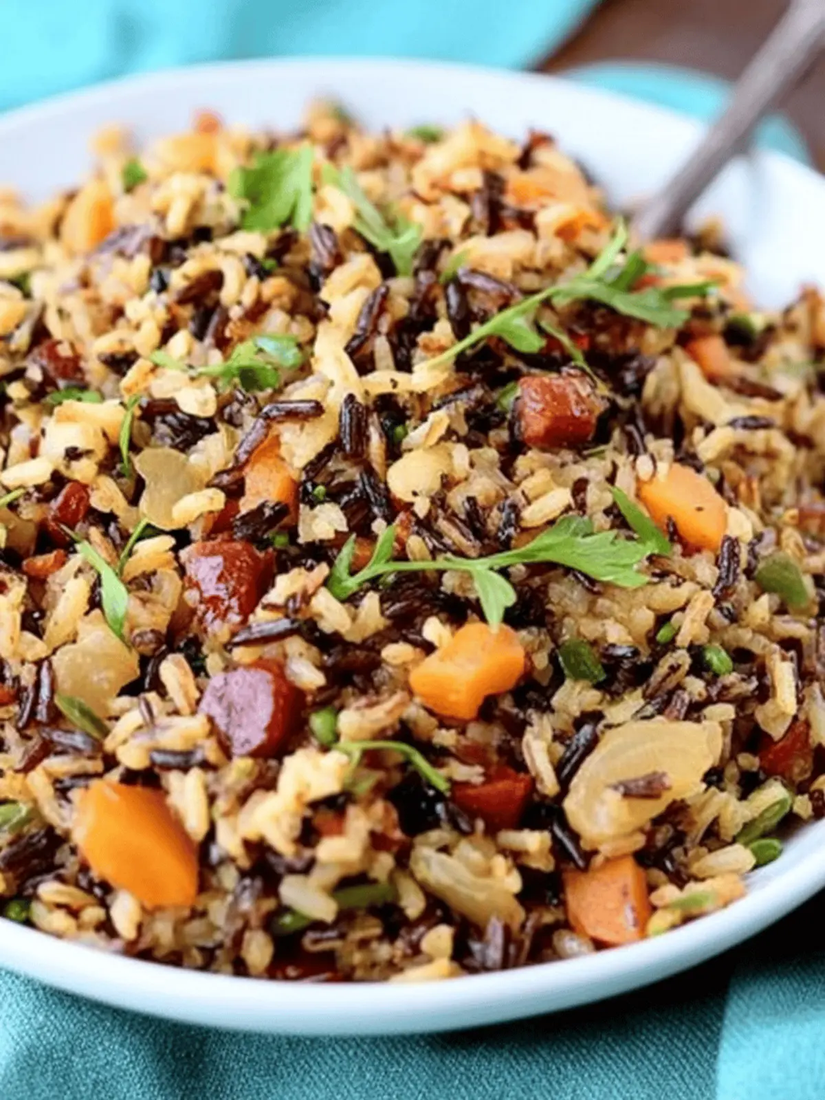 Thanksgiving Wild Rice Pilaf