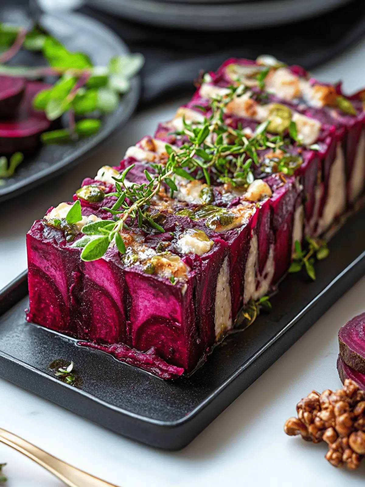 Vibrant Beetroot and Goat's Cheese Terrine for Effortless Entertaining 4 Beetroot and Goat s Cheese Terrine