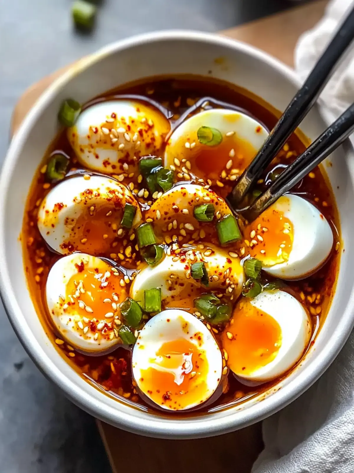 Savory Spicy Gochujang Eggs for Effortless Breakfast Bliss 4 Spicy Gochujang Eggs